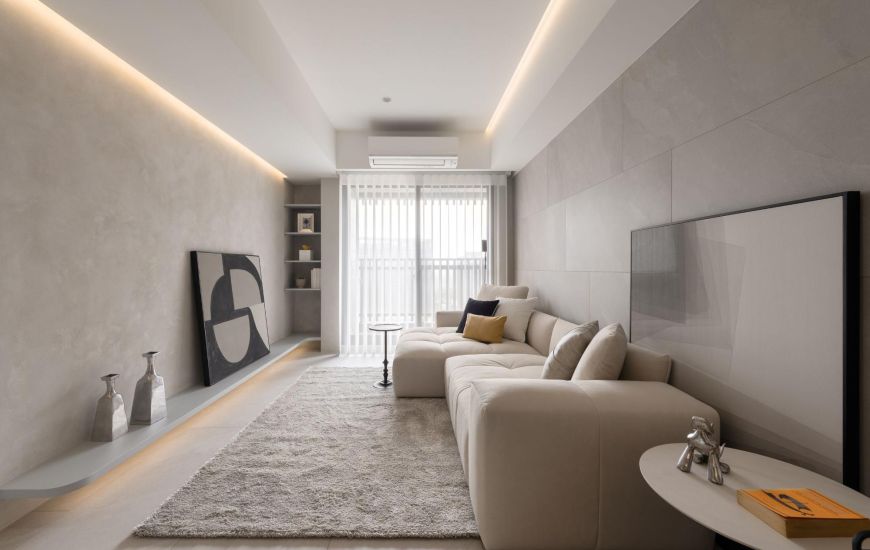 柔繪靜謐日常質地│ 20坪